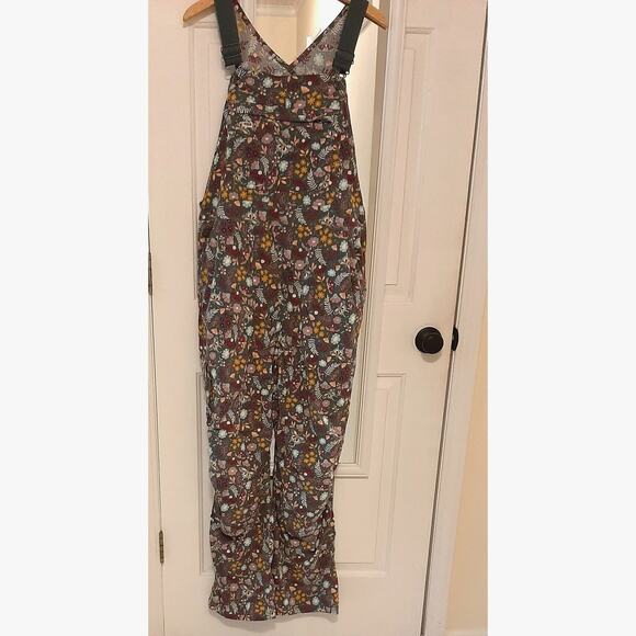 Duluth Trading Co. Heirloom Butterfly and Floral Print Gardening Bib Large X 31L - Picture 1 of 12